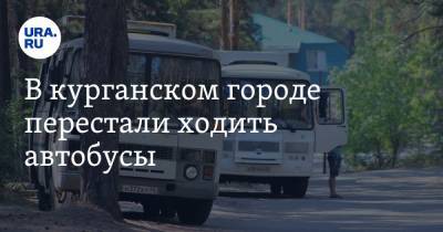 В курганском городе перестали ходить автобусы. «Как дети будут ездить в школу?» - ura.news - Курганская обл. - Шадринск