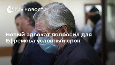 Михаил Ефремов - Владимир Васильев - Эльман Пашаев - Новый адвокат попросил для Ефремова условный срок - ria.ru - Москва