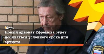 Михаил Ефремов - Владимир Васильев - Ева Меркачева - Эльман Пашаев - Софья Кругликова - Новый адвокат Ефремова будет добиваться условного срока для артиста - ridus.ru - Москва - Россия - респ. Чувашия