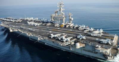 Авианосная ударная группа ВМС США зашла в Персидский залив - ren.tv - США - Персидский Залив