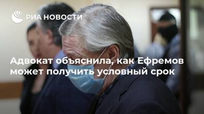 Михаил Ефремов - Владимир Васильев - Эльман Пашаев - Адвокат объяснила, как Ефремов может получить условный срок - ria.ru - Москва