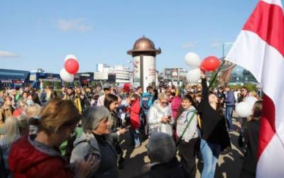 В Минске проходит оппозиционный женский марш - eadaily.com - Минск