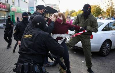 Наталья Ганусевич - Протесты в Минске: милиция назвала количество задержанных - rbc.ua - Белоруссия - Минск