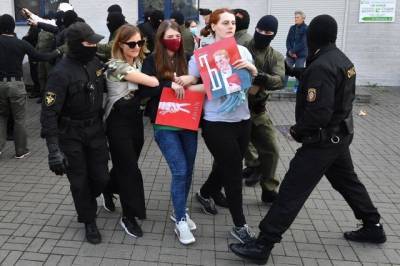 Наталья Ганусевич - В Минске на женской акции протеста прошли задержания - aif.ru - Минск