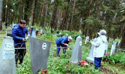 Республиканская акция "Чужих могил не бывает" завершилась в Визинге - komiinform.ru - район Сысольский