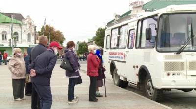 Пензенцев привили от гриппа в автобусе у драмтеатра - penzainform.ru - Пензенская обл. - Пенза