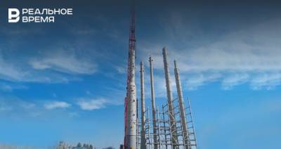 На этиленнике Нижнекамскнефтехима смонтирована колонна высотой 50 метров и весом 170 тонн - realnoevremya.ru - Южная Корея - Татарстан