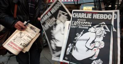 Charlie Hebdo - Во Франции - Charlie Hebdo переопубликовал карикатуры на пророка. Во Франции начинается суд по делу о терактах - rus.delfi.lv - Франция - Париж - Дания