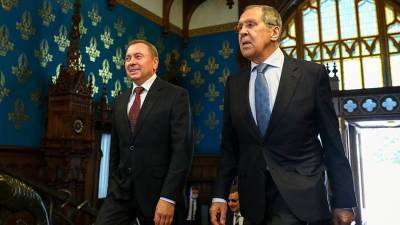 Сергей Лавров - Владимир Макей - Лавров заявил об обеспокоенности Москвы ситуацией в Белоруссии - iz.ru - Москва - Россия - Белоруссия - Минск