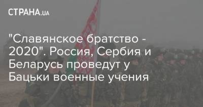 Александр Лукашенко - Валерий Герасимов - Александр Вольфович - "Славянское братство - 2020". Россия, Сербия и Беларусь проведут у Бацьки военные учения - strana.ua - Россия - Белоруссия - Сербия