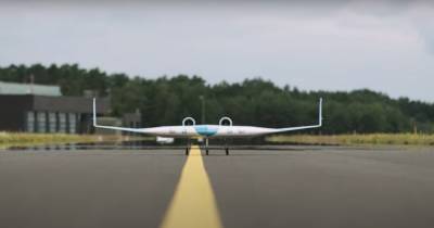 V-образный самолёт прошёл первые лётные испытания - popmech.ru - Германия - Голландия - Будущее