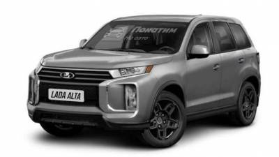 Появились первые рендерные изображения модели Lada Alta - avtonovostidnya.ru