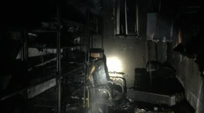 Спасатели ликвидировали пожар в торговом центре в Молодечно - belta.by - Минск