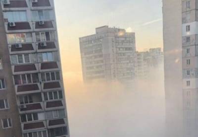 Светлана Водолага - Часть Киева затянул плотный смог - facenews.ua - Украина - Киев - район Дарницкий - Гсчс