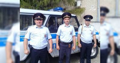 Полицейские спасли троих человек из горящей квартиры в Краснодарском крае - kubnews.ru - Краснодарский край