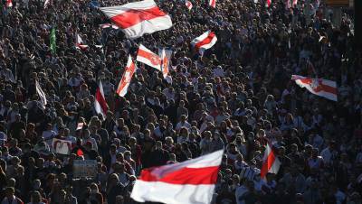 Ольга Чемоданова - В Белоруссии 20 сентября задержали 442 человека на акциях протеста - gazeta.ru - Белоруссия - Минск