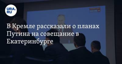 Владимир Путин - Дмитрий Песков - В Кремле рассказали о планах Путина на совещание в Екатеринбурге - ura.news - Россия - Екатеринбург