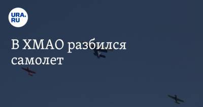 В ХМАО разбился самолет - ura.news - Сургут - Югра