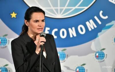 Светлана Тихановская - Тихановская предложила в ЕС список лиц для санкций - korrespondent.net - Украина - Белоруссия - Минск - Ес