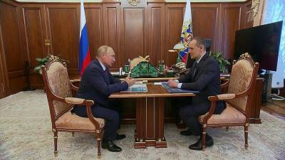 Владимир Путин - Глава Росреестра доложил Владимиру Путину, когда ждать гаражной амнистии, что с онлайн-ипотекой и участками под строительство жилья - 1tv.ru