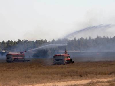 В Херсонской области во время военных учений загорелся полигон - gordonua.com - Украина - Херсонская обл.