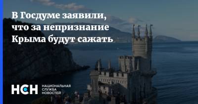 Вячеслав Лысаков - В Госдуме заявили, что за непризнание Крыма будут сажать - nsn.fm - Россия - Крым
