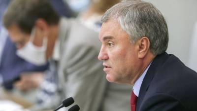 Володин призвал депутатов предложить варианты пополнения бюджета - eadaily.com