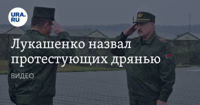 Александр Лукашенко - Ольга Скабеева - Лукашенко назвал протестующих дрянью. ВИДЕО - ura.news - Россия - Белоруссия - Минск