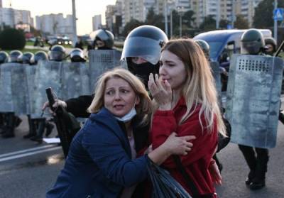 Наталья Ганусевич - Власти Минска сообщили о десяти задержанных на стихийной акции протеста - govoritmoskva.ru - Белоруссия - Минск