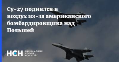 Су-27 поднялся в воздух из-за американского бомбардировщика над Польшей - nsn.fm - Россия - США - Польша