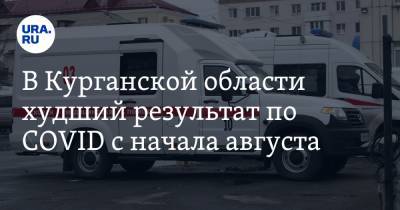 В Курганской области худший результат по COVID с начала августа - ura.news - Курганская обл. - Шадринск