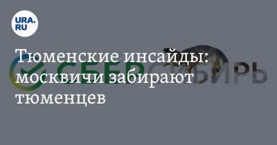 Тюменские инсайды: потери тюменского правительства - ura.news - Россия - Тюмень