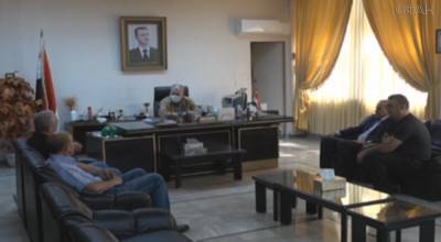 Хусейн Арнус - Премьер-министр Сирии проинспектировал ремонтные работы на НПЗ в Баниясе - riafan.ru - Сирия