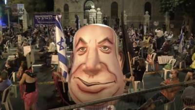 Беньямин Нетаньяху - Протестующие в Иерусалиме потребовали отставки правительства - piter.tv - Израиль - Иерусалим