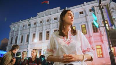 У посольства Белоруссии в Москве полицейские задержали 10 человек - gazeta.ru - Москва - Белоруссия - Минск