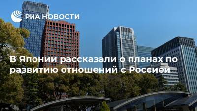 Владимир Путин - Кацунобу Като - В Японии рассказали о планах по развитию отношений с Россией - ria.ru - Москва - Россия - Токио - Япония