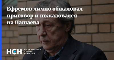 Михаил Ефремов - Лела Кокая - Сергей Захаров - Александр Добровинский - Эльман Пашаев - Ефремов лично обжаловал приговор и пожаловался на Пашаева - nsn.fm - Москва