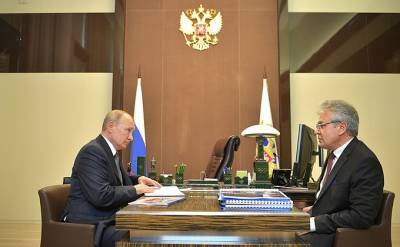 В.Путин - Александр Сергеев - Встреча с президентом Российской академии наук Александром Сергеевым - kremlin.ru - Россия
