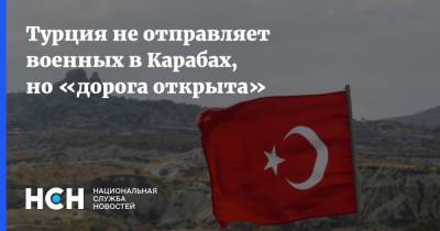 Тайип Эрдоган - Анна Нагдалян - Турция не отправляет военных в Карабах, но «дорога открыта» - nsn.fm - Армения - Турция - Анкара - Азербайджан - Нагорный Карабах