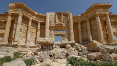 В древней Пальмире расчищают уникальный источник Эфка - riafan.ru - Сирия - Пальмира