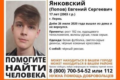 В Ивановской области ищут 17-летнего парня из Перми - mkivanovo.ru - Пермь - Ивановская обл.