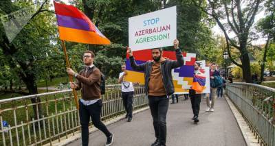 "Нет войне!": латвийские армяне призвали остановить кровопролитие в Нагорном Карабахе - lv.sputniknews.ru - Армения - Турция - Рига - Азербайджан - Латвия - Степанакерт
