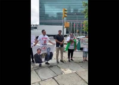В США прошла третья протестная акция туркменских активистов за неделю - hronikatm.com - США - Вашингтон - Техас - Туркмения - Хьюстон