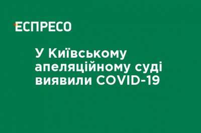 В Киевском апелляционном суде обнаружили COVID-19 - ru.espreso.tv - Украина - Киев