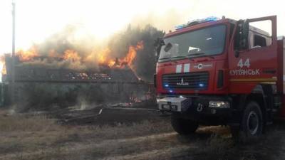 Пожар на Харьковщине: возгорания в двух селах ликвидировали, один человек отравился дымом - ru.espreso.tv