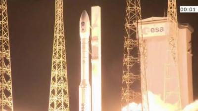 Ракета Vega с 53 малыми спутниками стартовала с космодрома во Французской Гвиане - piter.tv - Французская Гвиана