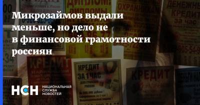 Денис Ракша - Микрозаймов выдали меньше, но дело не в финансовой грамотности россиян - nsn.fm