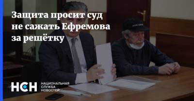 Михаил Ефремов - Сергей Захаров - Эльман Пашаев - Защита просит суд не сажать Ефремова за решётку - nsn.fm - Россия