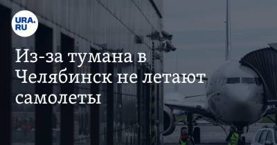 Из-за тумана в Челябинск не летают самолеты - ura.news - Екатеринбург - Челябинск