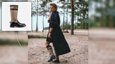 Александр Ткаченко - Christian Dior - Жена министра культуры гуляет в лесу в сапогах за $1500 - СМИ - politeka.net - Украина